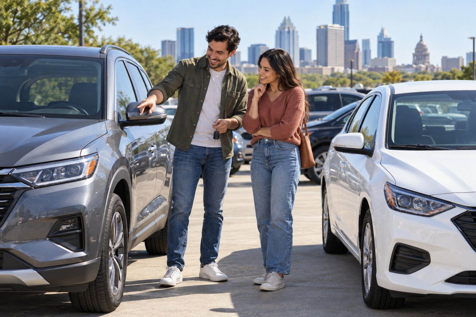 Adults considering a vehicle purchase beside trucks, SUVs, or cars