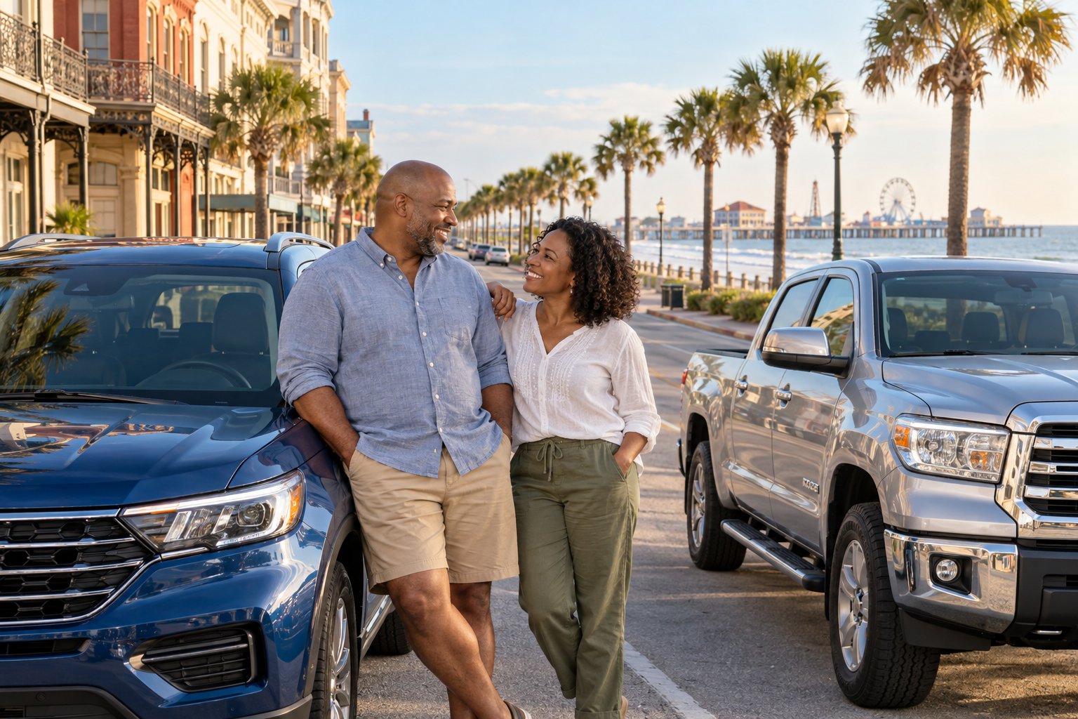Galveston auto insurance for people with personal vehicles in a local setting