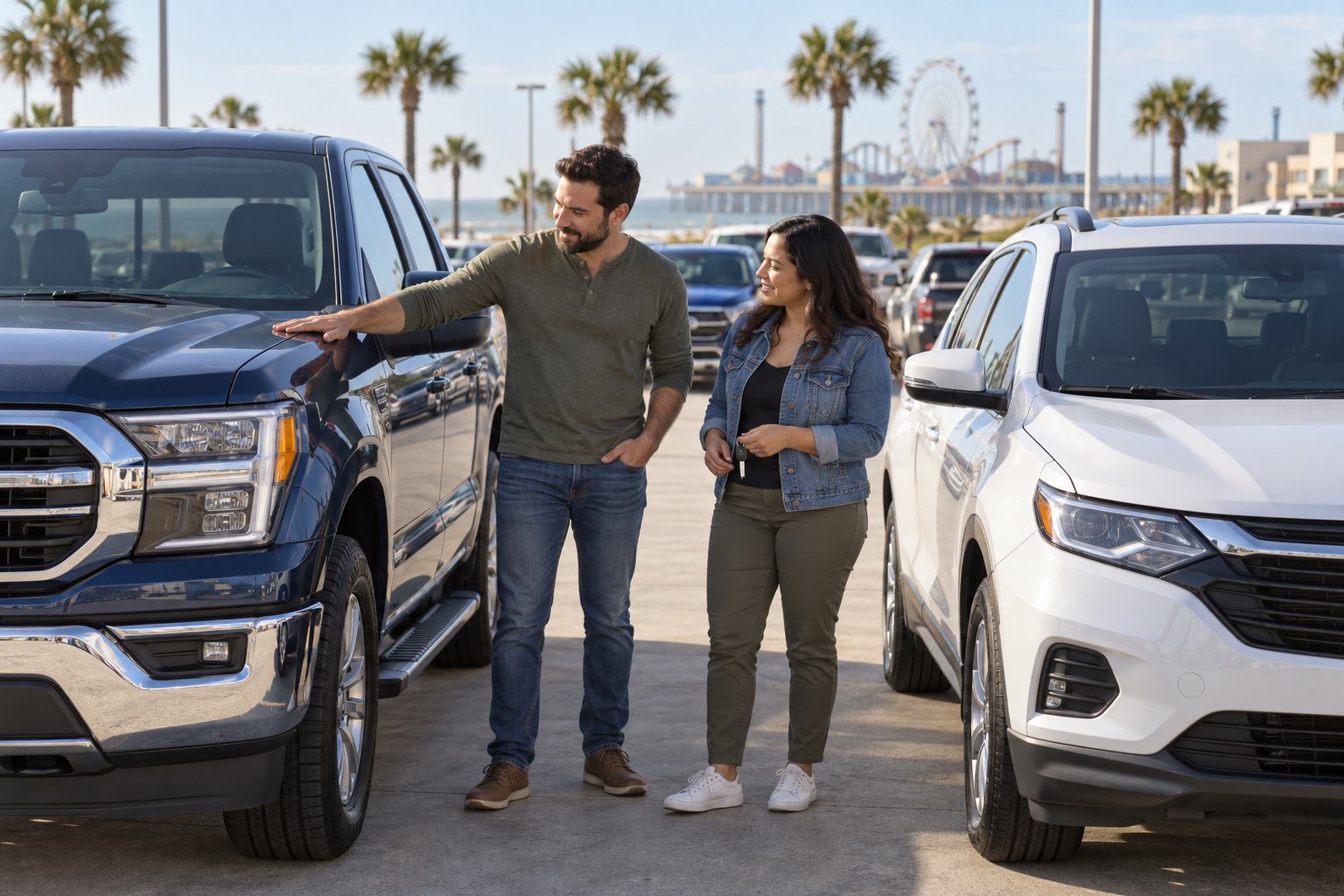 Adults considering a vehicle purchase beside trucks, SUVs, or cars