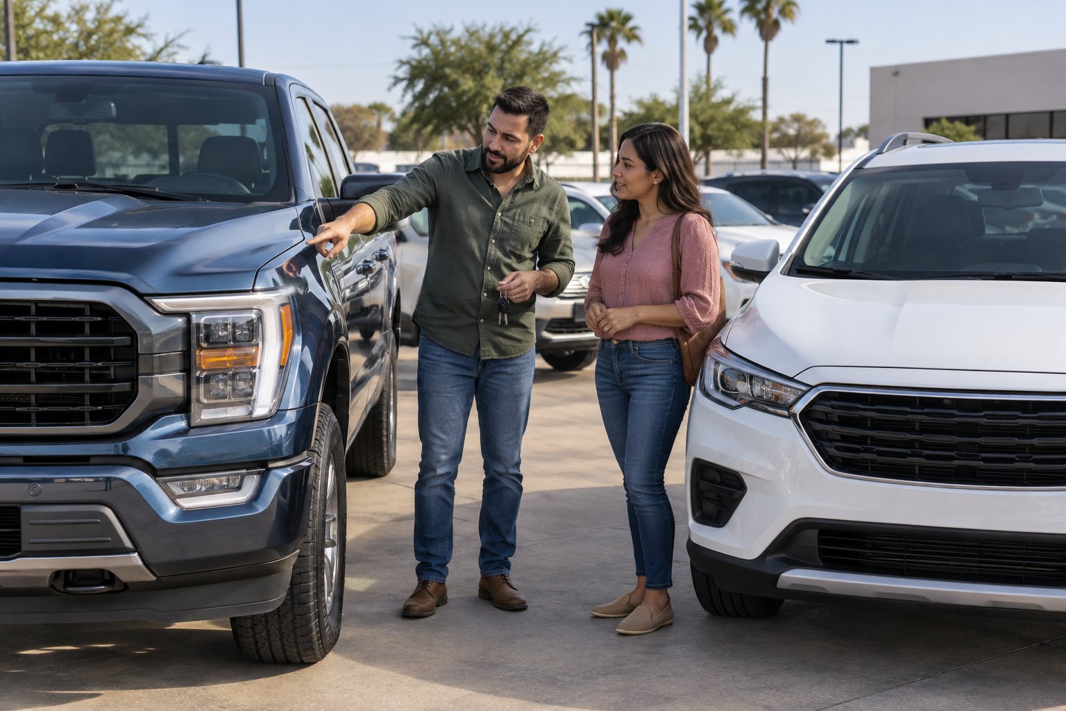 Adults considering a vehicle purchase beside trucks, SUVs, or cars