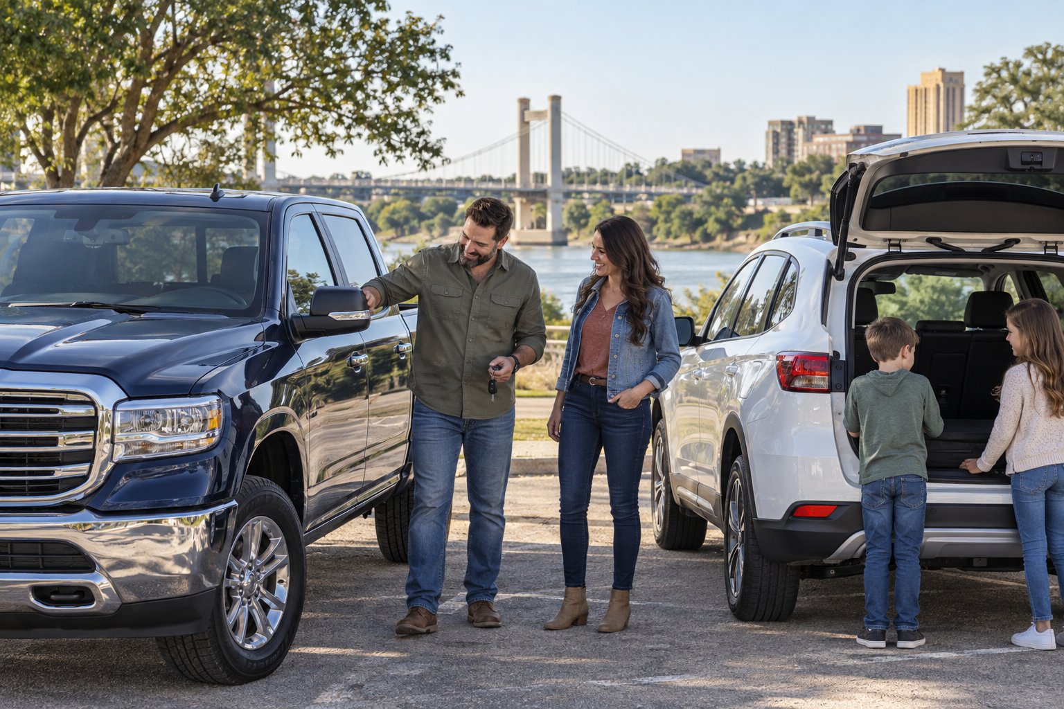 Adults considering a vehicle purchase beside trucks, SUVs, or cars