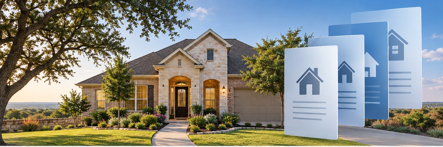 Texas homeowners policy forms comparison for HO-A, HO-B and HO-C coverage