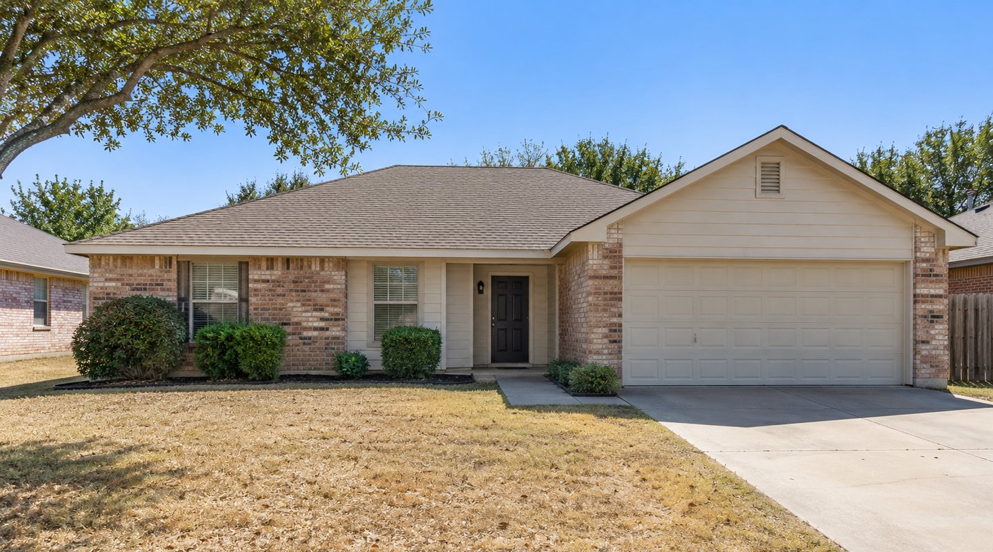 DP1 insurance for a modest Texas brick rental house