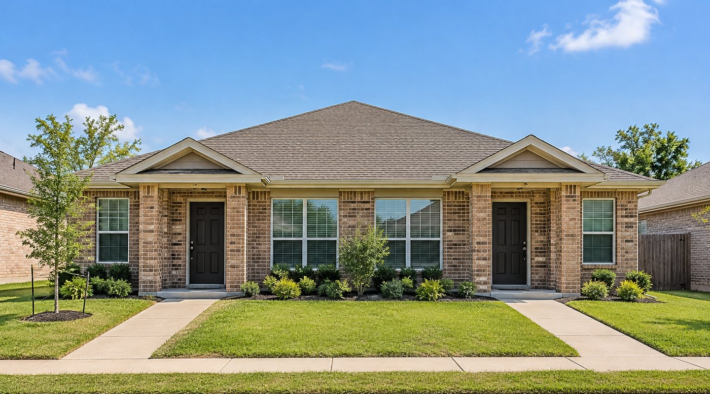 DP2 insurance for a well-maintained Texas duplex